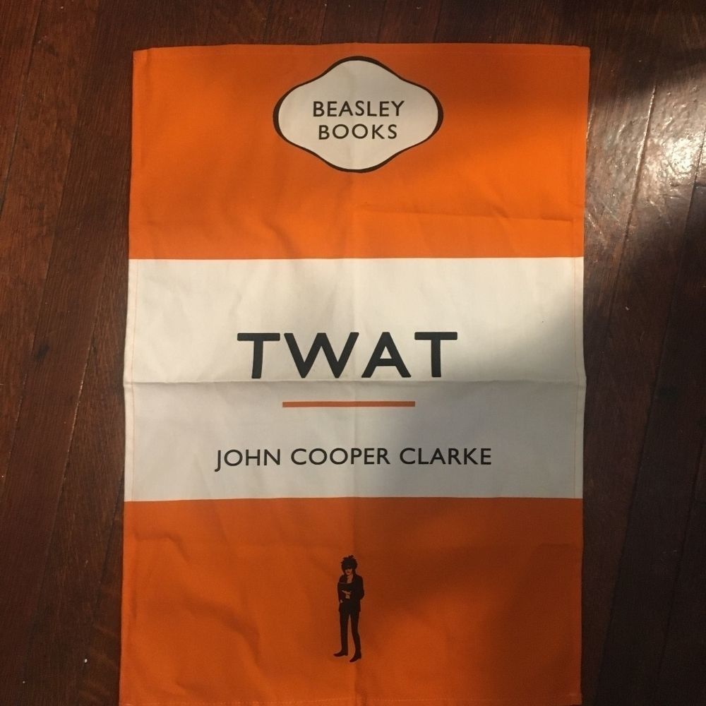 John Cooper Clarke tea towel